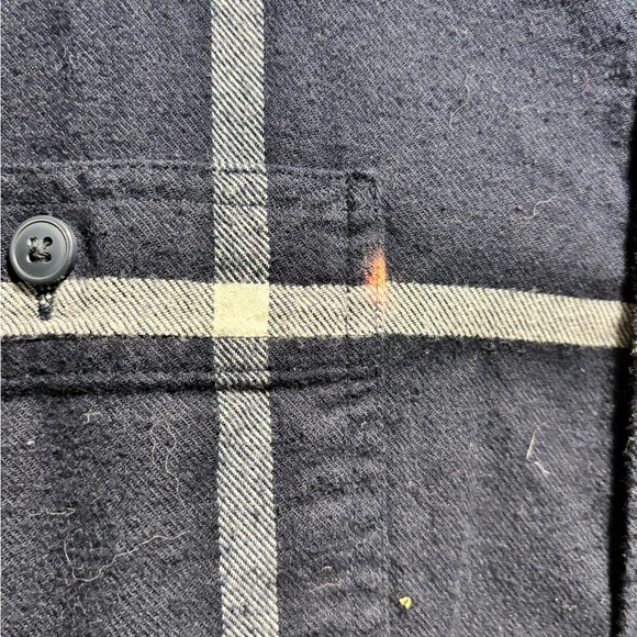One of a kind flannel with patch! - Picture 4 of 5